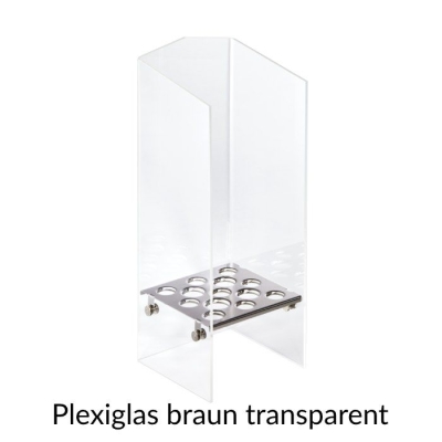 Stöckel Eishörchensilo Plexiglas Braun - Modell 509B