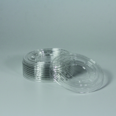 Flach Deckel für PET Clear Cup - 95mm - Ohne Loch - 50 Stück