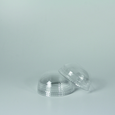 Dome Deckel für PET Clear Cup - 95mm - Ohne Loch - 50 Stück