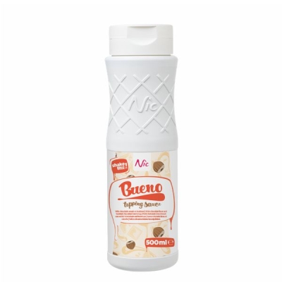 NIC Topping Bueno - Weiße Schokolade - Haselnuß - 500ml