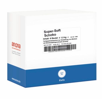 Anona Super Soft Schoko 6 x 1,5 Kg