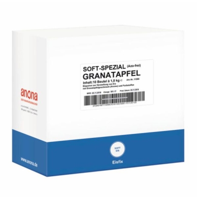 Anona Granatapfel Eisfix Soft 10 x 1,0 Kg