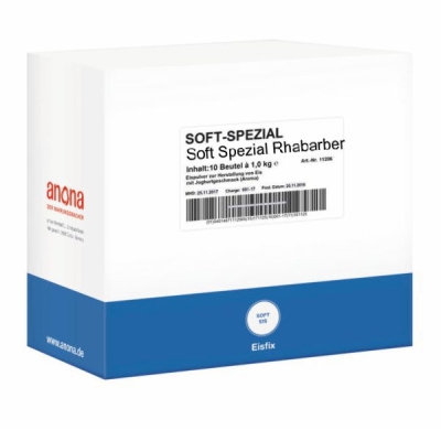 Anona Rhabarber Soft Spezial - 10 x 1,0 Kg